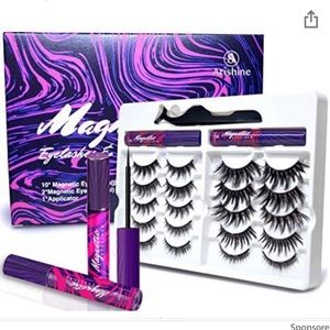 Arishine Magnetic eyelashes and eyeliner kit